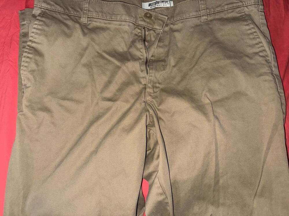 Lee Motion Comfort Khakis Straight Fit Men's Pants Size 38x30